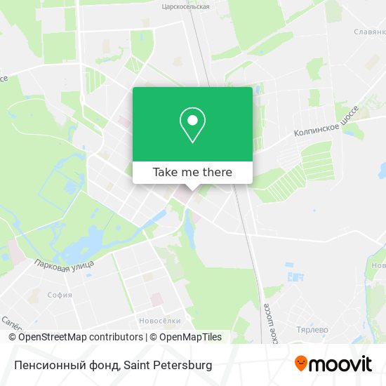 Пенсионный фонд map