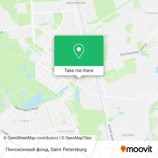 Пенсионный фонд map