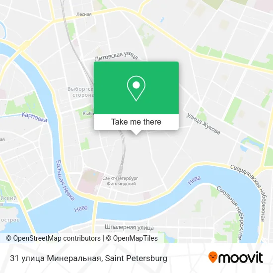 31 улица Минеральная map