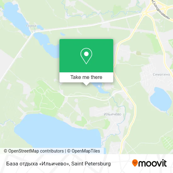 База отдыха «Ильичево» map