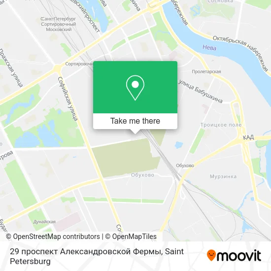 29 проспект Александровской Фермы map