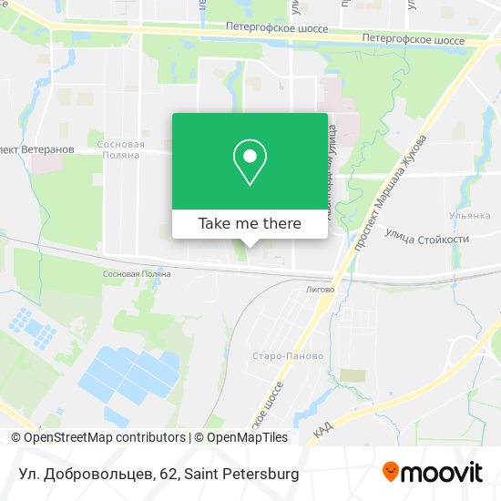 Ул. Добровольцев, 62 map