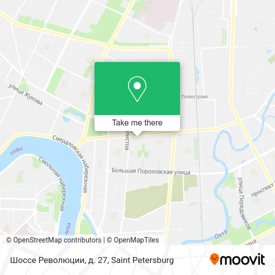 Шоссе Революции, д. 27 map