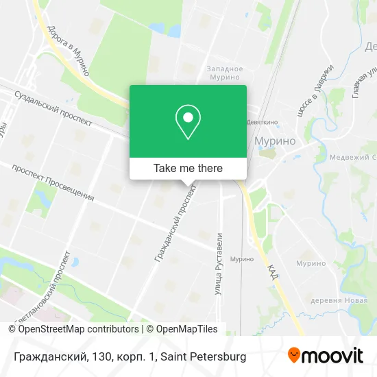 Гражданский, 130, корп. 1 map