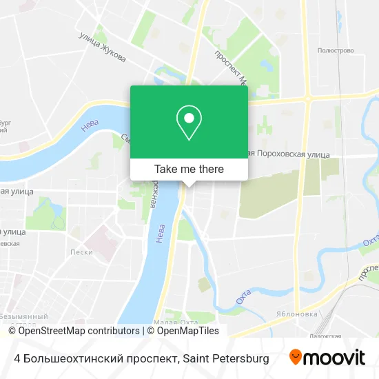 4 Большеохтинский проспект map