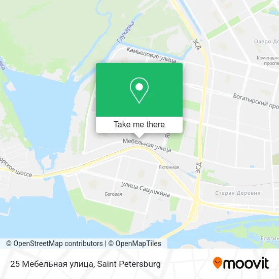 25 Мебельная улица map
