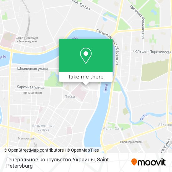 Генеральное консульство Украины map
