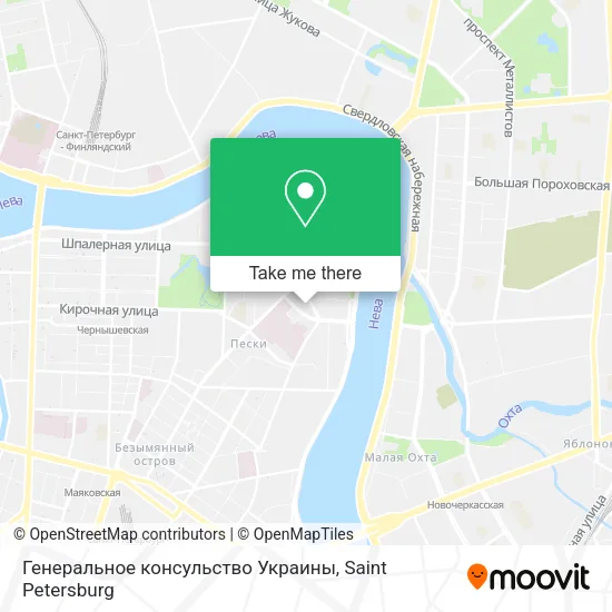 Генеральное консульство Украины map