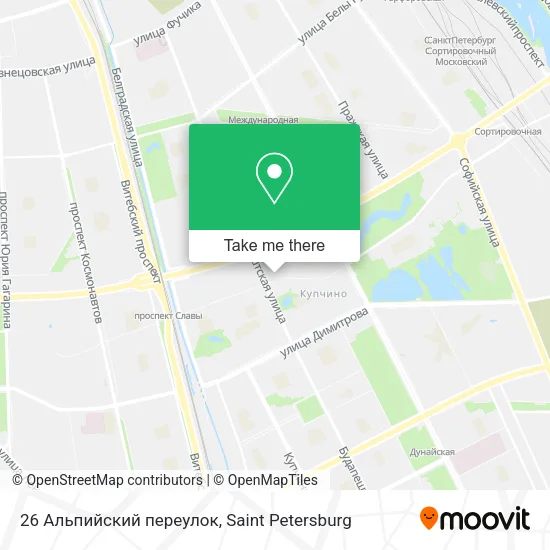 26 Альпийский переулок map