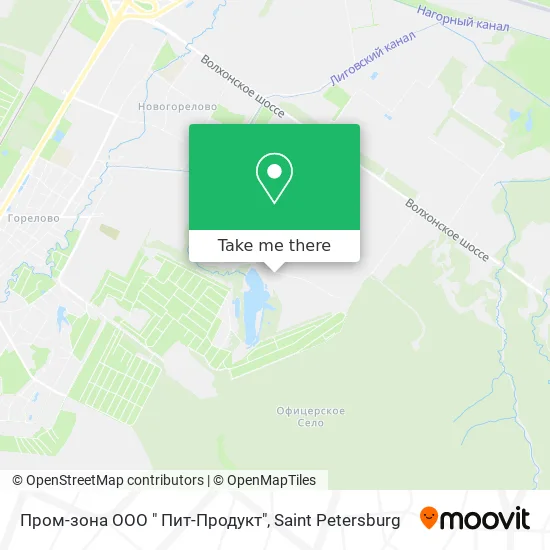 Пром-зона ООО " Пит-Продукт" map