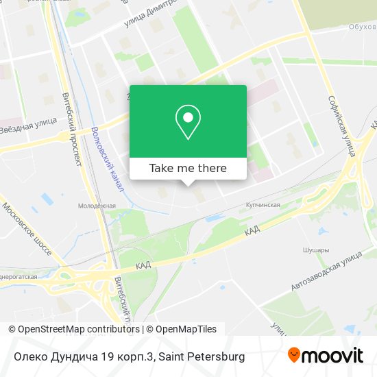 Олеко Дундича 19 корп.3 map