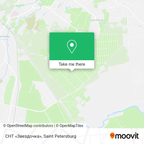 СНТ «Звездочка» map