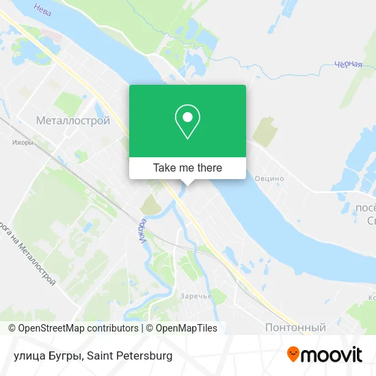 улица Бугры map