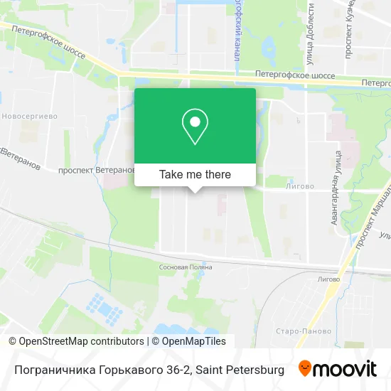 Пограничника Горькавого 36-2 map