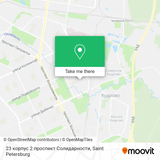 23 корпус 2 проспект Солидарности map