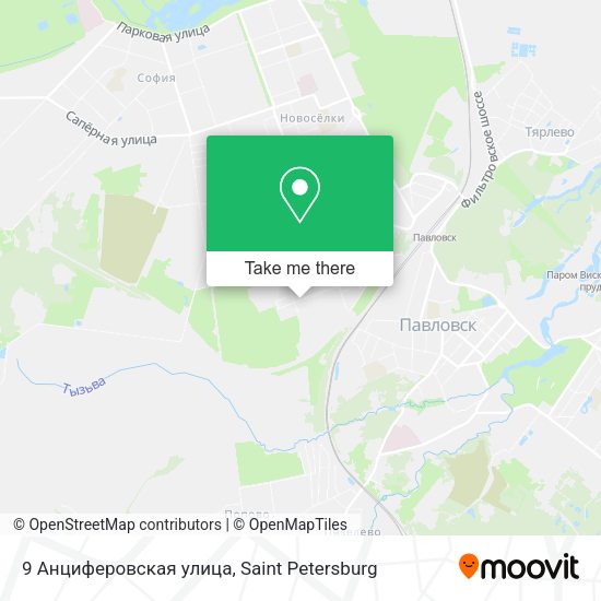 9 Анциферовская улица map