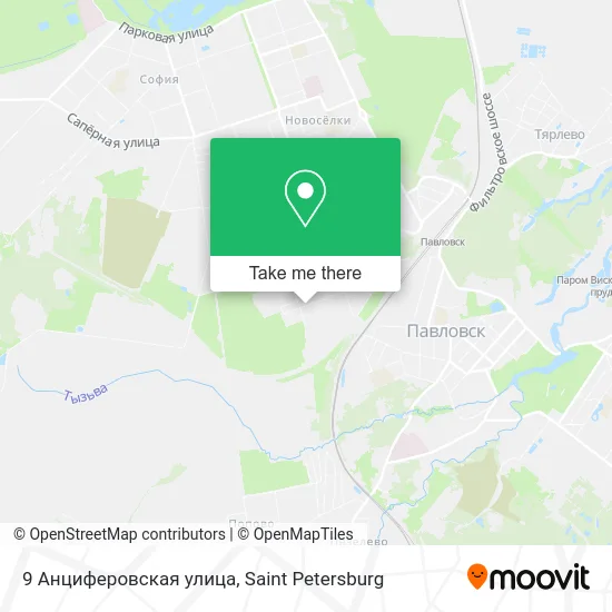 9 Анциферовская улица map