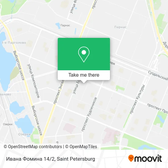 Ивана Фомина 14/2 map