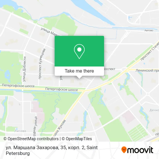 ул. Маршала Захарова, 35, корп. 2 map