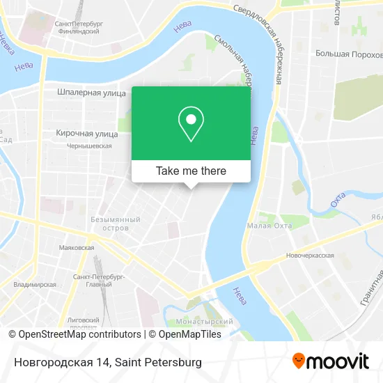 Новгородская 14 map