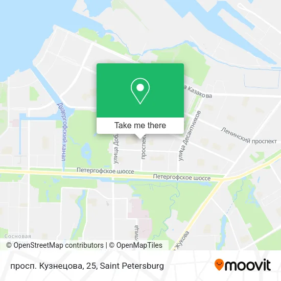 просп. Кузнецова, 25 map