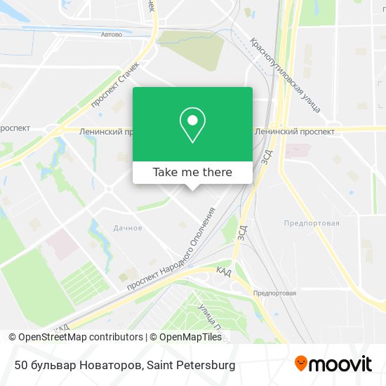 50 бульвар Новаторов map