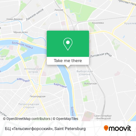 БЦ «Гельсингфорсский» map