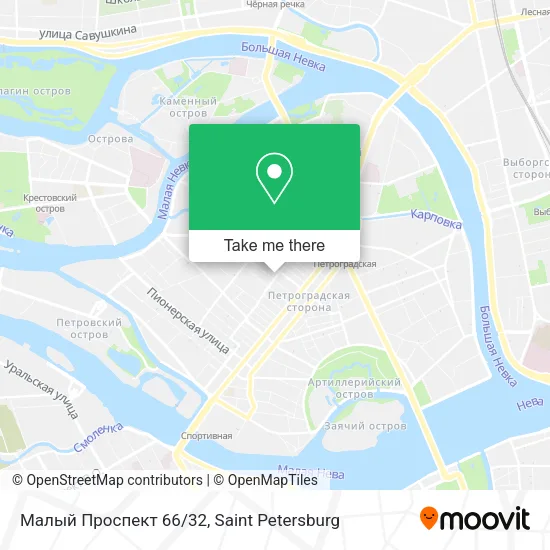 Малый Проспект 66/32 map