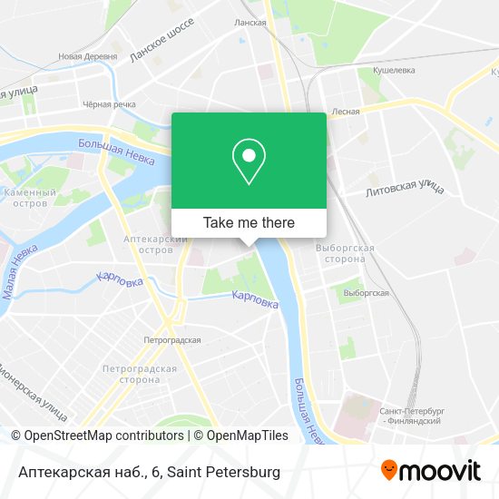 Аптекарская наб., 6 map