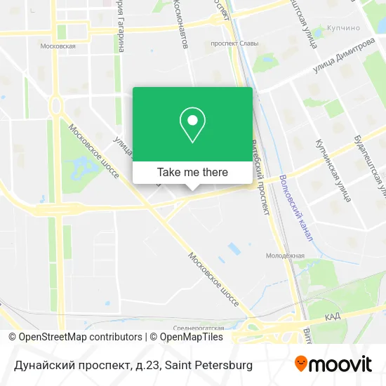 Дунайский проспект, д.23 map