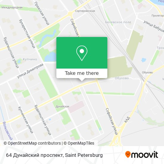 64 Дунайский проспект map