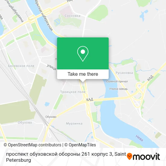 проспект обуховской обороны 261 корпус 3 map