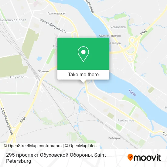 295 проспект Обуховской Обороны map