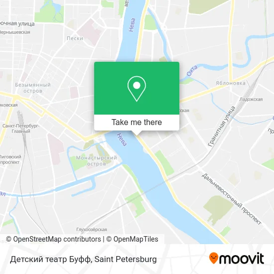 Детский театр Буфф map