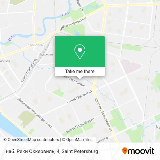 наб. Реки Оккервиль, 4 map