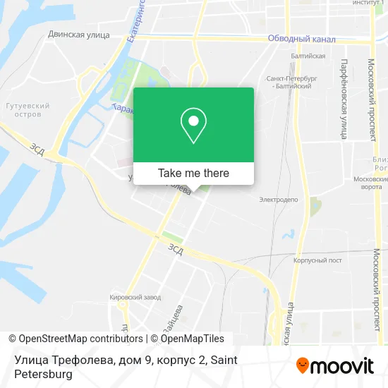 Улица Трефолева, дом 9, корпус 2 map