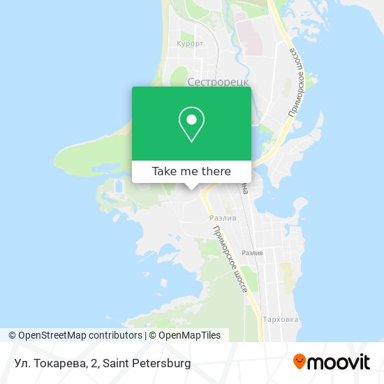 Ул. Токарева, 2 map