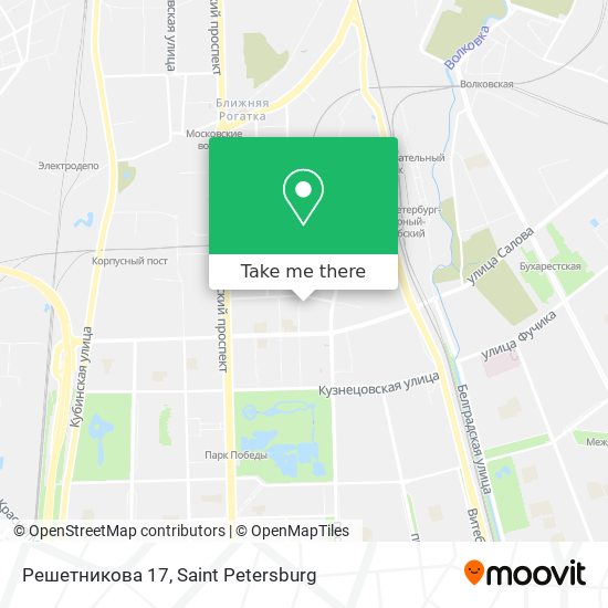 Решетникова 17 map