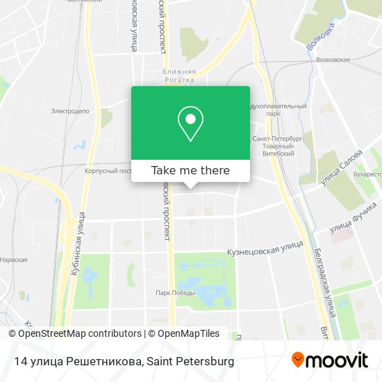 14 улица Решетникова map