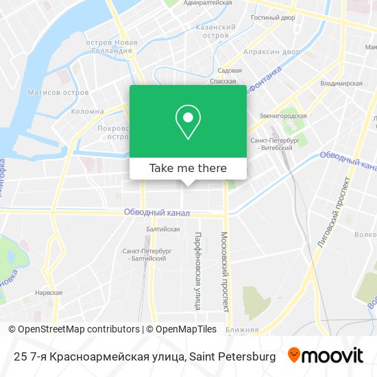 25 7-я Красноармейская улица map