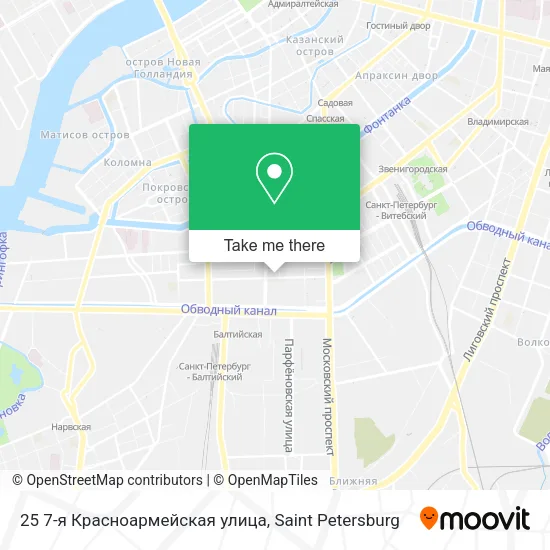 25 7-я Красноармейская улица map