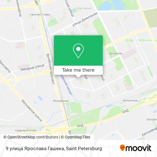 9 улица Ярослава Гашека map