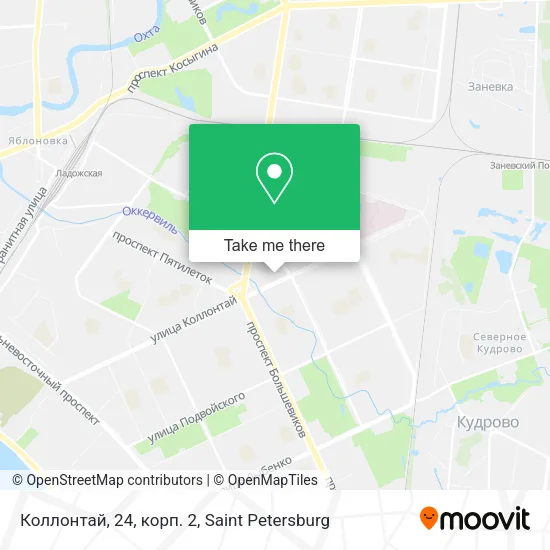 Коллонтай, 24, корп. 2 map