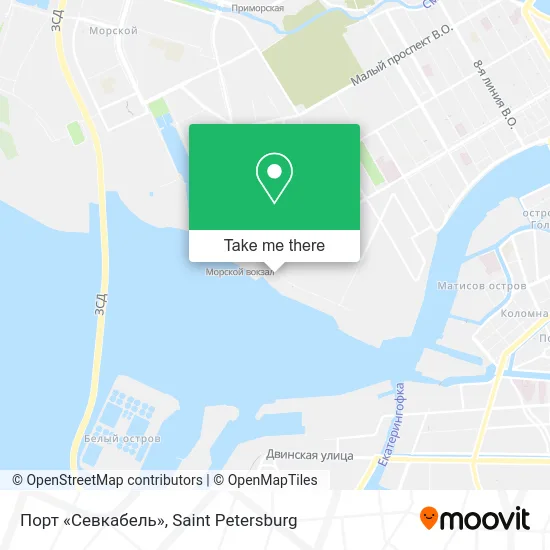 Порт «Севкабель» map
