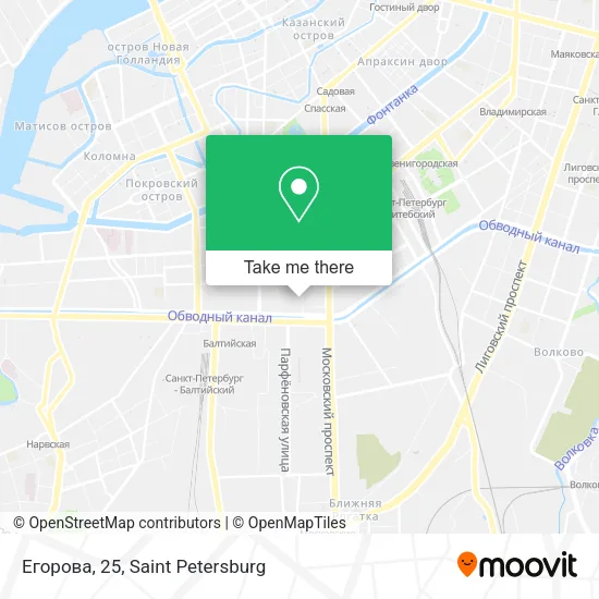 Егорова, 25 map