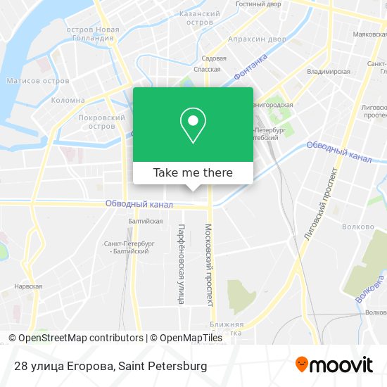 28 улица Егорова map