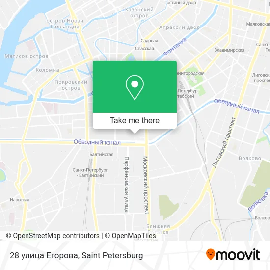 28 улица Егорова map