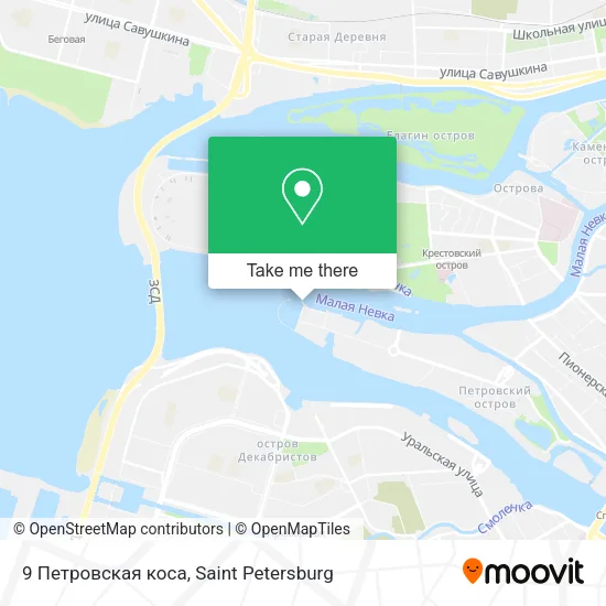 9 Петровская коса map