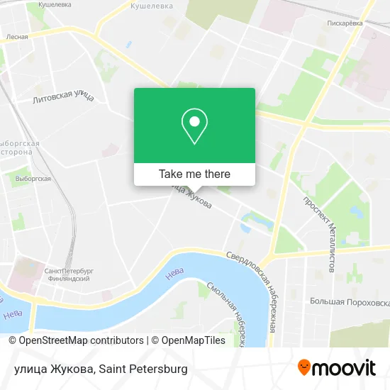 улица Жукова map