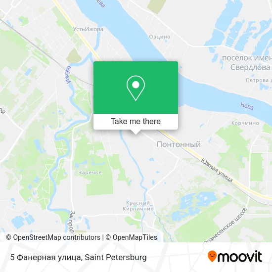 5 Фанерная улица map